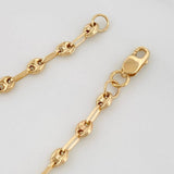 Pulso Bebé GC Placa Rectangular 1.75g / 5 1/2 in / 3.1mm Oro Amarillo 18K