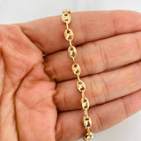 Pulso GC Diamantado 4.6g / 7 1/2 in / 4.9mm Oro Amarillo 18K