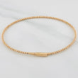 Pulso Aro Diamantado 2.75g / 6 3/4 in / 1.6mm Oro Rosa 18K