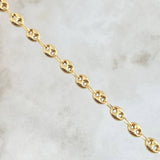 Bracelet GC 3.25gr / 21cm / 4mm Smooth 18K Yellow Gold