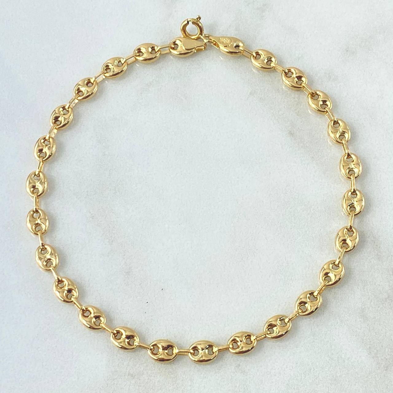 Pulso GC 4.15gr / 8 1/4 in / 5.35mm Oro Amarillo 18K !