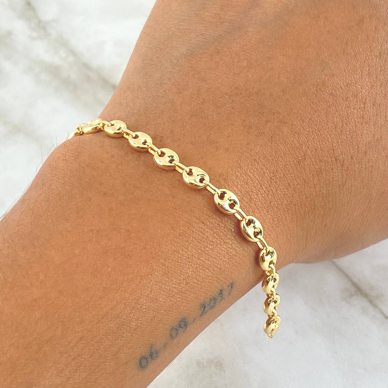 Bracelet GC 3.7gr / 7in / 5.6mm Yellow Gold 18K *