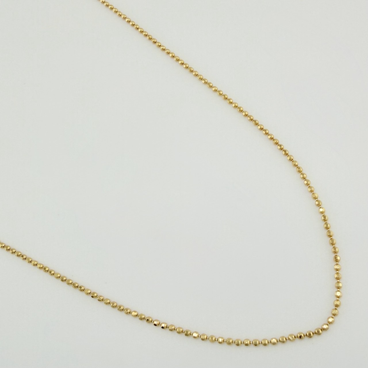 Cadena Militar 5.45gr / 24 in / 1.25mm Oro Amarillo +3 18K %