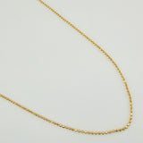 Cadena Militar 5.45gr / 24 in / 1.25mm Oro Amarillo +3 18K %