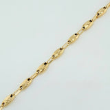 Pulso GC 4.35gr / 8 3/4 in / 3.35mm Oro Amarillo 18K &