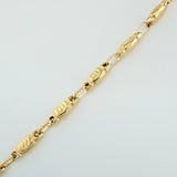 Pulso Rustico Tornillo 4.45gr / 8 in / 3.83mm Oro Amarillo 18K %