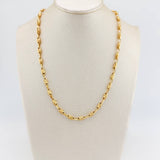 Cadena Rustica Paris 11.7gr / 25 1/4 in / 3.3mm Oro Amarillo 18K %