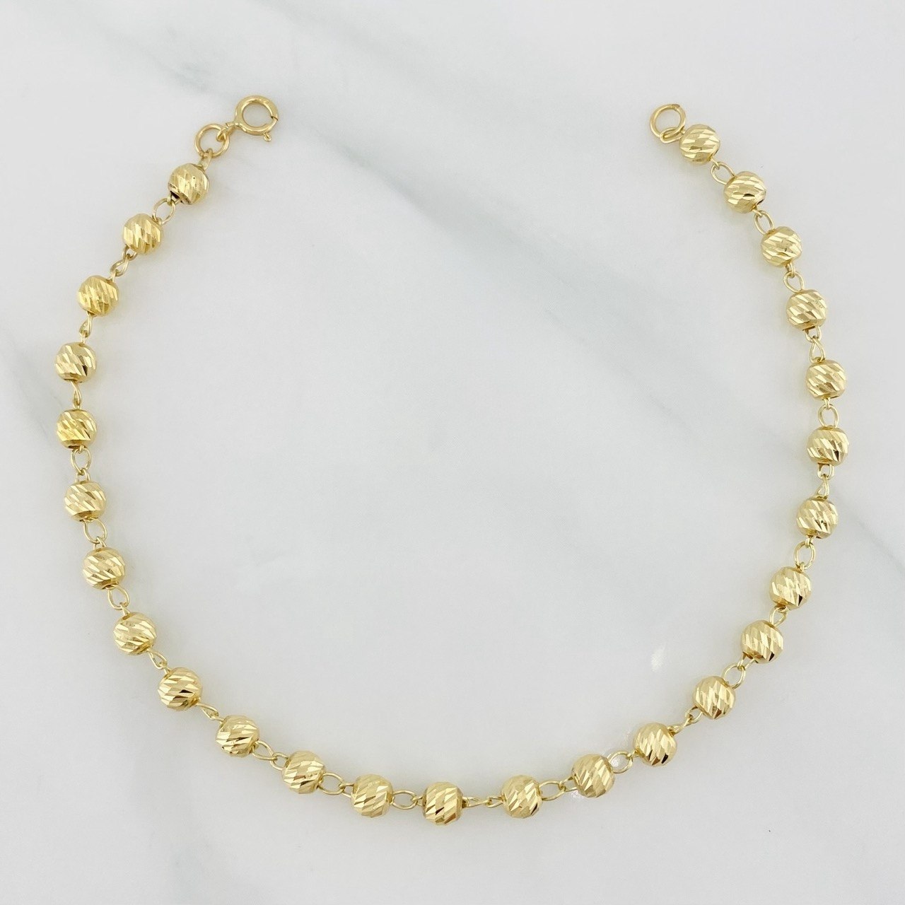Pulso Tipo Militar 3.85g / 7 1/2 in / 3.92mm Oro Amarillo 18K