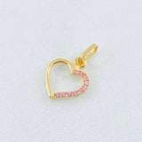Dije Corazón 0.3gr / 1/2 in / Oro Amarillo 18K ©