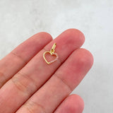 Dije Corazón 0.3gr / 1/2 in / Oro Amarillo 18K ©