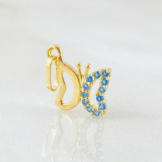 Pendant Butterfly 0.5gr / 1/2 in / 18K Gold ©
