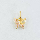 Dije Mariposa 0.4gr / 1/2 in / Oro Amarillo 18K