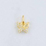 Butterfly Pendant 0.4gr / 1/2 in / 18K Gold