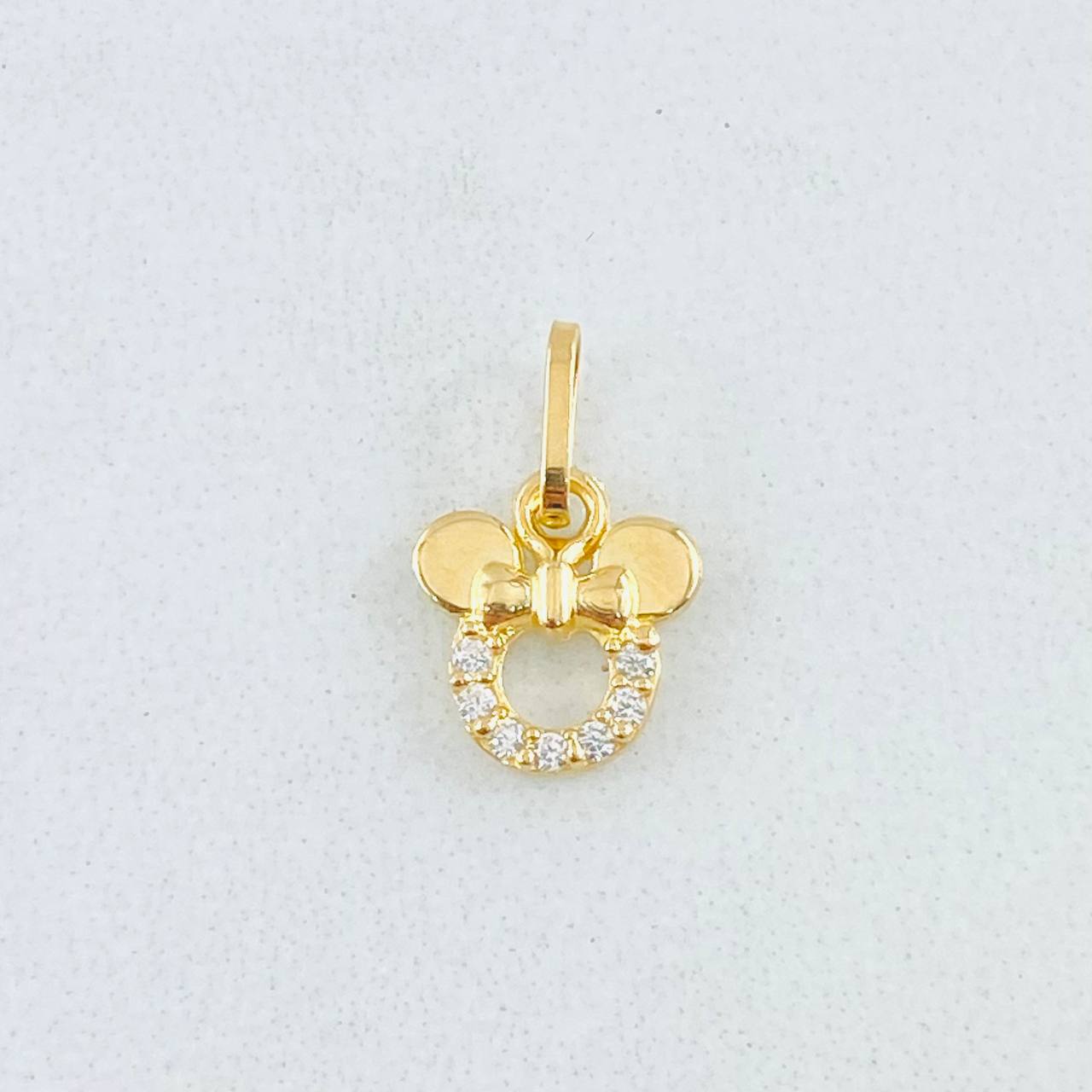 Dije Ratón 0.35gr / 1/2 in / Oro Amarillo 18K ©
