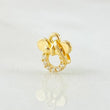Dije Ratón 0.35gr / 1/2 in / Oro Amarillo 18K ©