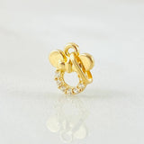 Dije Ratón 0.35gr / 1/2 in / Oro Amarillo 18K ©