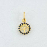 Dije Arbol De La Vida 0.3gr / 1/2 in / Oro Amarillo 18K