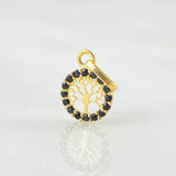 Dije Arbol De La Vida 0.3gr / 1/2 in / Oro Amarillo 18K
