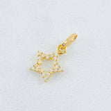 Dije Estrella 0.35gr / 1/2 in / Oro Amarillo 18K