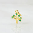 Pendant Tree 0.4gr / 1/2 in / 18K Gold