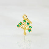 Dije Árbol 0.4gr / 1/2 in / Oro Amarillo 18K ©