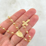 Rosario Virgen Milagrosa 9.45gr / 23 1/2 in / Oro Amarillo 18K ©