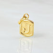 Dije Letra J 0.35gr / 1/2 in / Oro Amarillo 18K ©