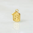 Dije Letra S 0.35gr / 1/2 in / Oro Amarillo 18K ©
