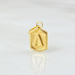 Dije Letra A 0.3gr / 1/2 in / Oro Amarillo 18K
