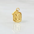 Pendant Letter M 0.35gr / 1/2 in / 18K Gold