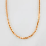 Franco Chain 8.85g / 24 in / 2.19mm 18K Rose Gold
