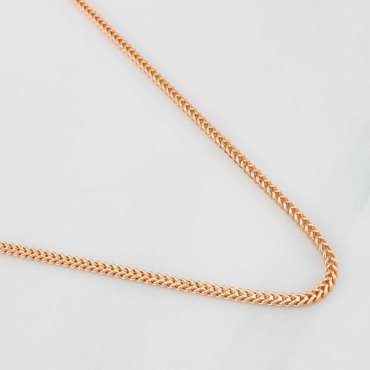 Franco Chain 9.05g / 24 in / 2.18mm 18K Rose Gold