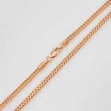 Franco Chain 8.85g / 24 in / 2.19mm 18K Rose Gold