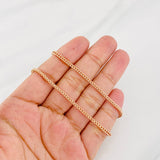 Franco Chain 9.05g / 24 in / 2.18mm 18K Rose Gold