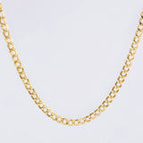 Cadena Cubana 2,35gr / 2.4mm Oro Amarillo +1 18K ©
