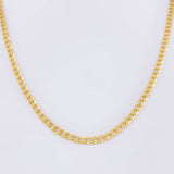 Cadena Cubana 2,35gr / 2.4mm Oro Amarillo +1 18K ©