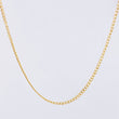 Cadena Cubana 1.75g / 50cm / 2mm Oro Amarillo 18K