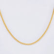 Cadena Cubana 2.1g / 24 in / 2.6mm Oro Amarillo 18K