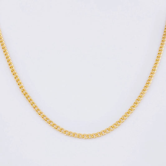 Cuban Links 2.1g / 24 in / 2.6mm 18K Yellow Gold