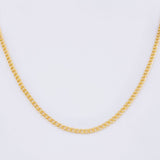 Cuban Links 2.3g / 18 in / 1.8mm Yellow Gold 18K