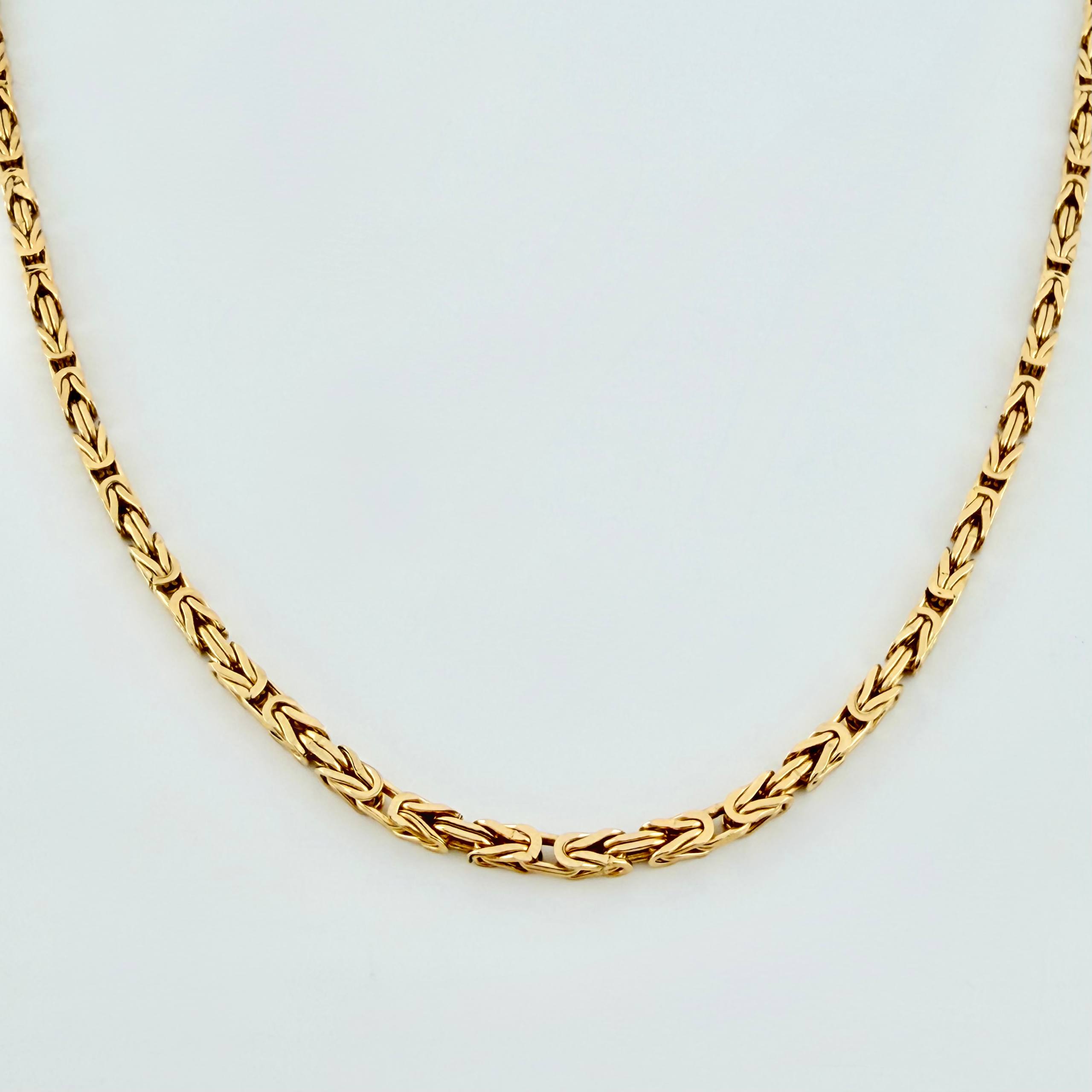Peruvian Chain 9.1gr / 19 3/4 in / 2.3mm Yellow Gold +3 18K ©