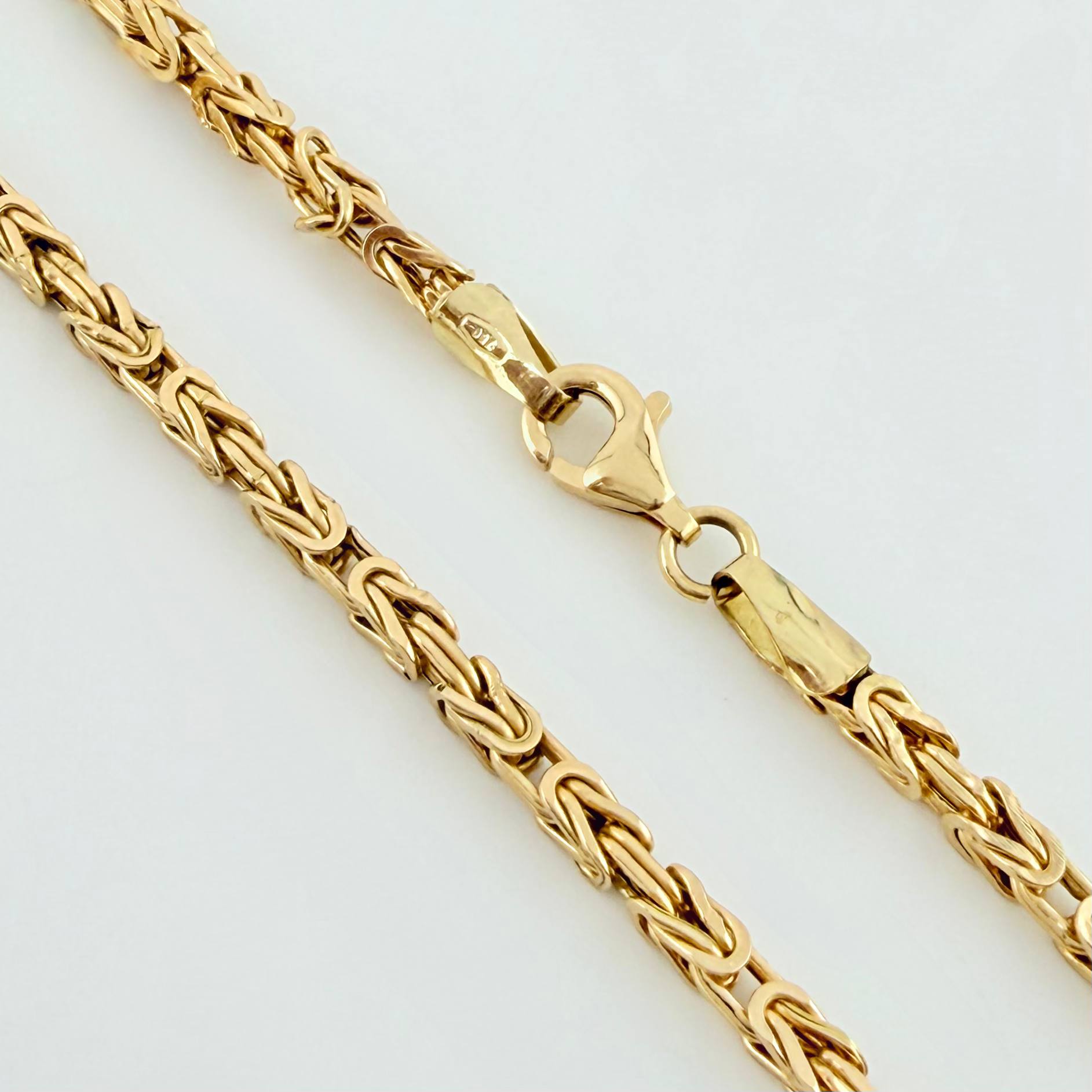 Peruvian Chain 18.25g / 24 in / 2.75mm 18K Yellow Gold