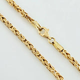 Peruvian Chain 18.25g / 24 in / 2.75mm 18K Yellow Gold