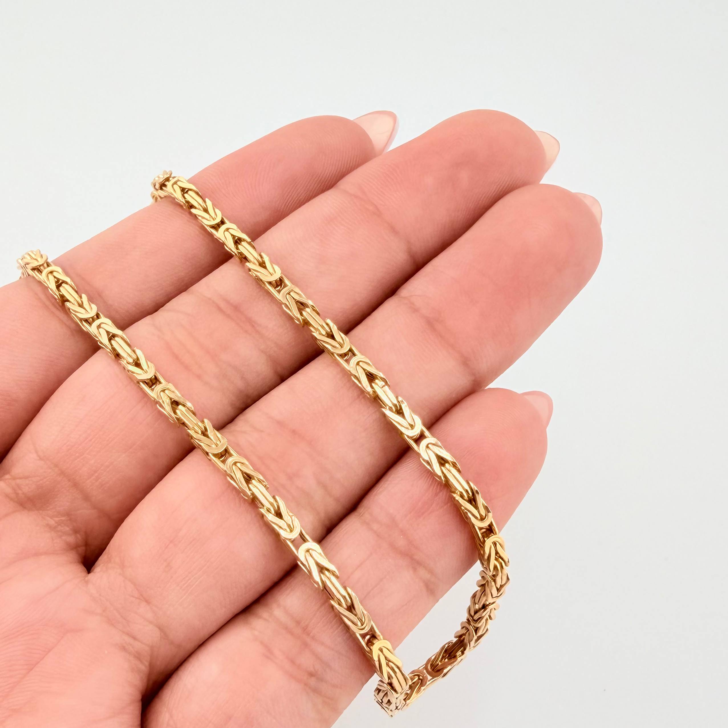 Peruvian Chain 9.1gr / 19 3/4 in / 2.3mm Yellow Gold +3 18K ©