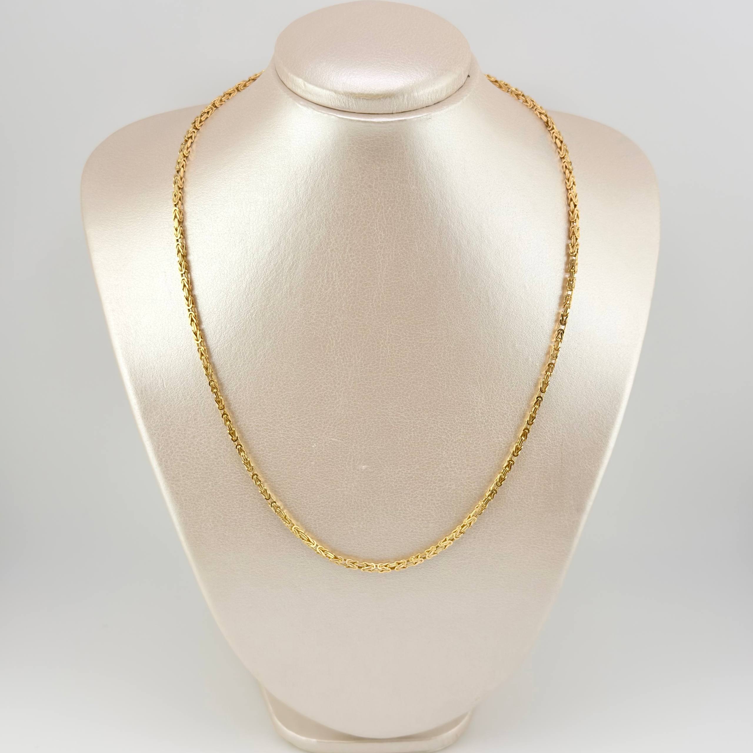 Peruvian Chain 9.1gr / 19 3/4 in / 2.3mm Yellow Gold +3 18K ©