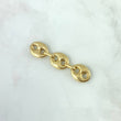 Charm Scrap GC 2.55gr / 4.7cm / Three Yellow Gold Links
