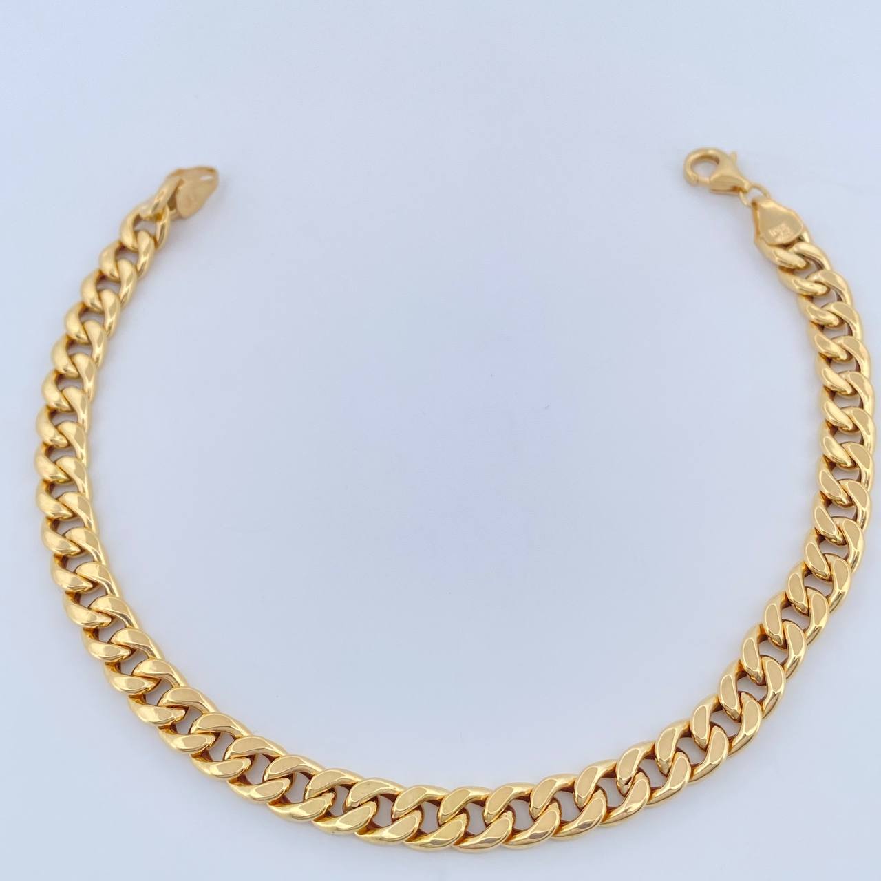 Pulso Cubana 2.2gr / 8 in / Oro Amarillo +1 18K $