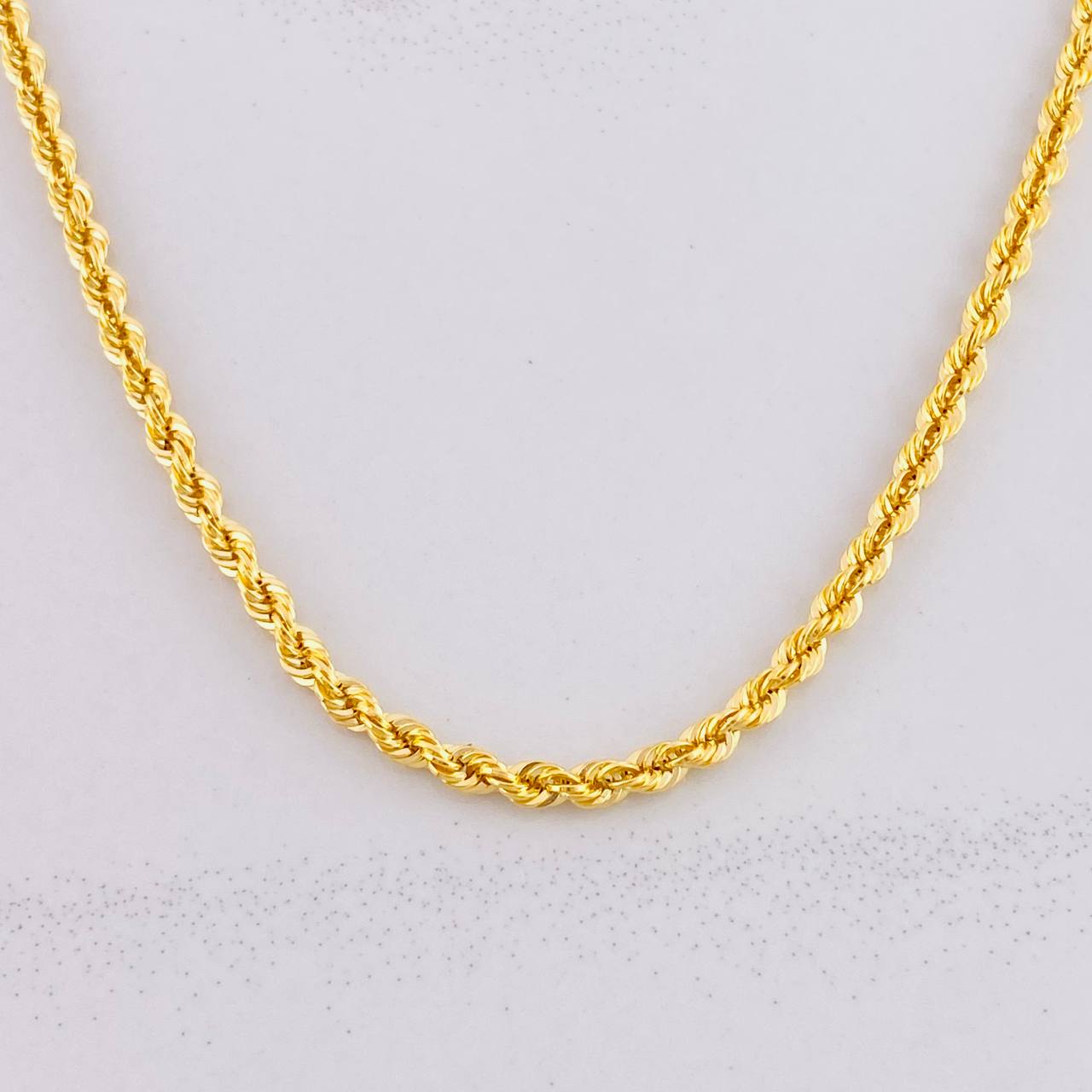 Rope Chain 4.95g / 24 in / 2.7mm 18K Yellow Gold