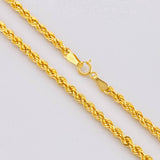 Rope Chain 4.95g / 24 in / 2.7mm 18K Yellow Gold
