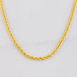Rope Chain 3.25g / 24 in / 2.1mm 18K Yellow Gold
